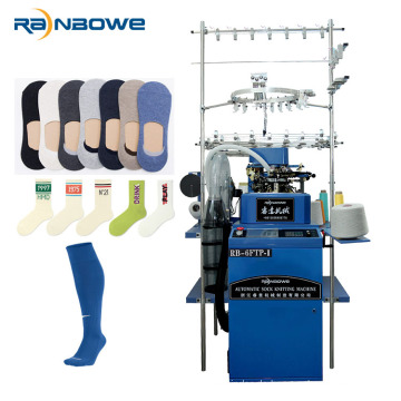 Sportschule Baumwollsocken herstellen Maker -Maschine